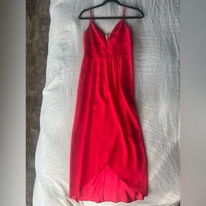 Red Amanda Uprichard dress, never worn